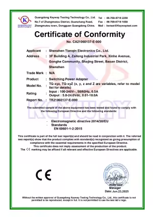 EN 60601 Certification