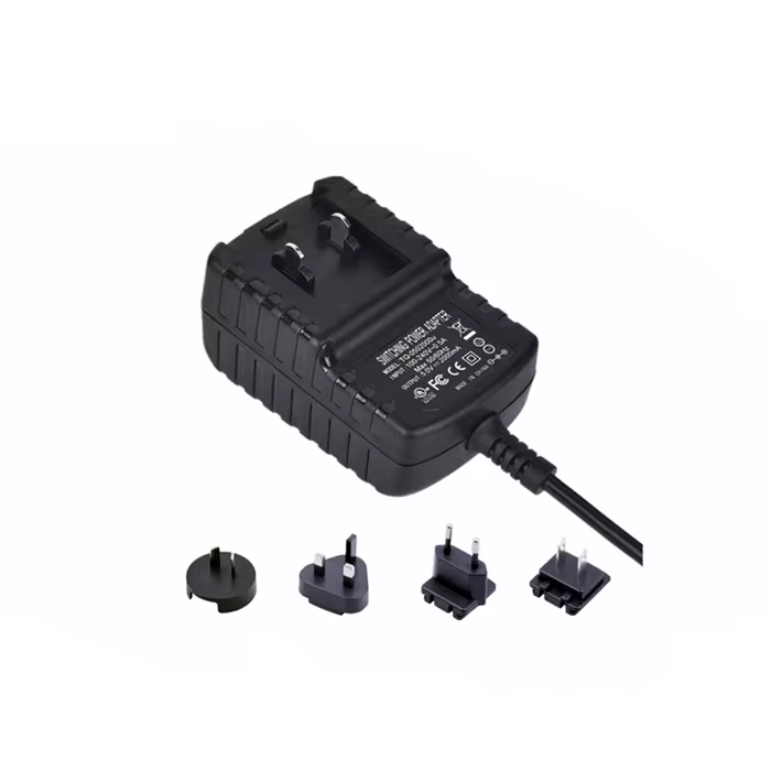 5V 1A Power Supply 5W AC/DC Adapter Interchangeable Plug