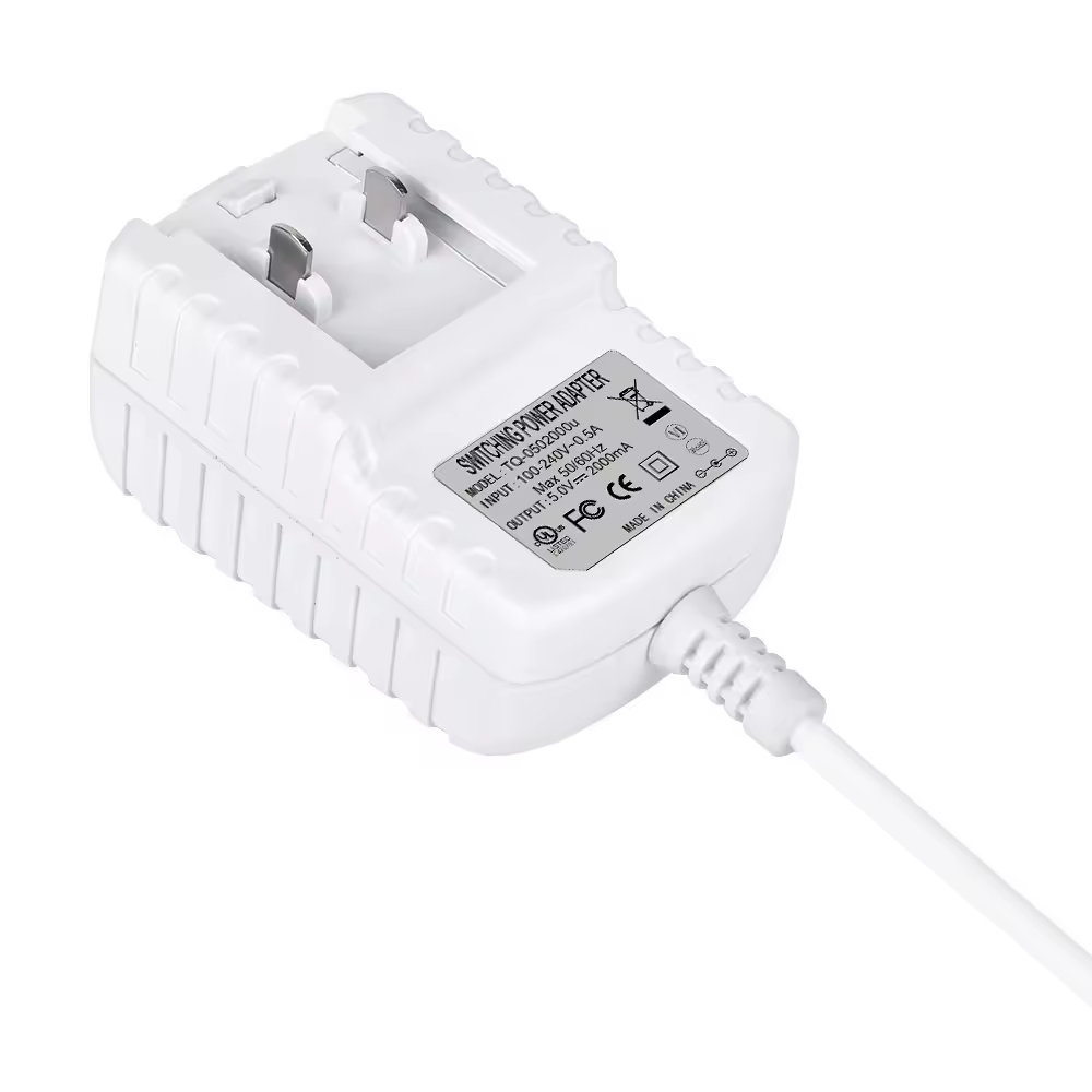 9V 2A Power Supply 18W AC/DC Adapter Interchangeable Plug